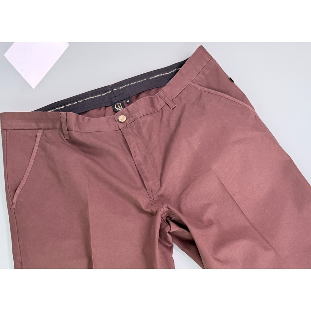 Cavi Product of Good Taste Chino Pants Mens 40x34 Brown Straight Leg Preppy